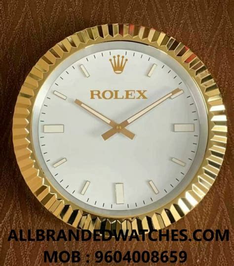 rolex wall clock authentic|official rolex wall clock.